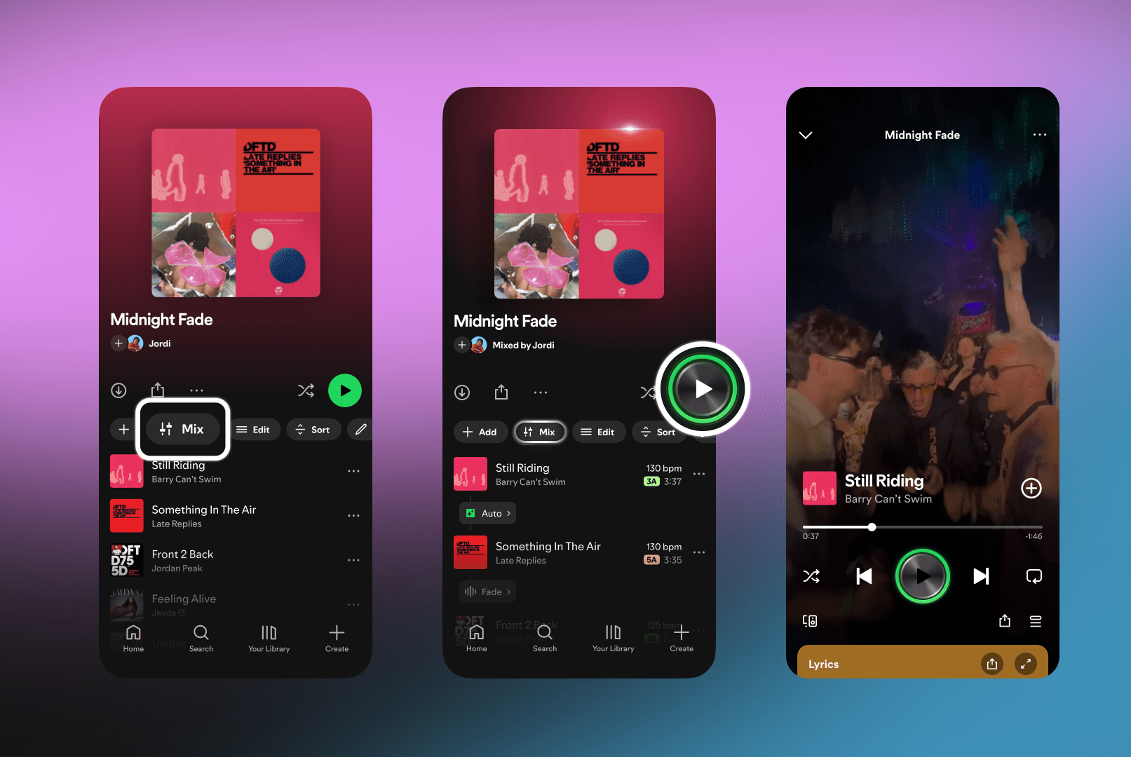 ابزار جدید ترکیب آهنگ اسپاتیفای
