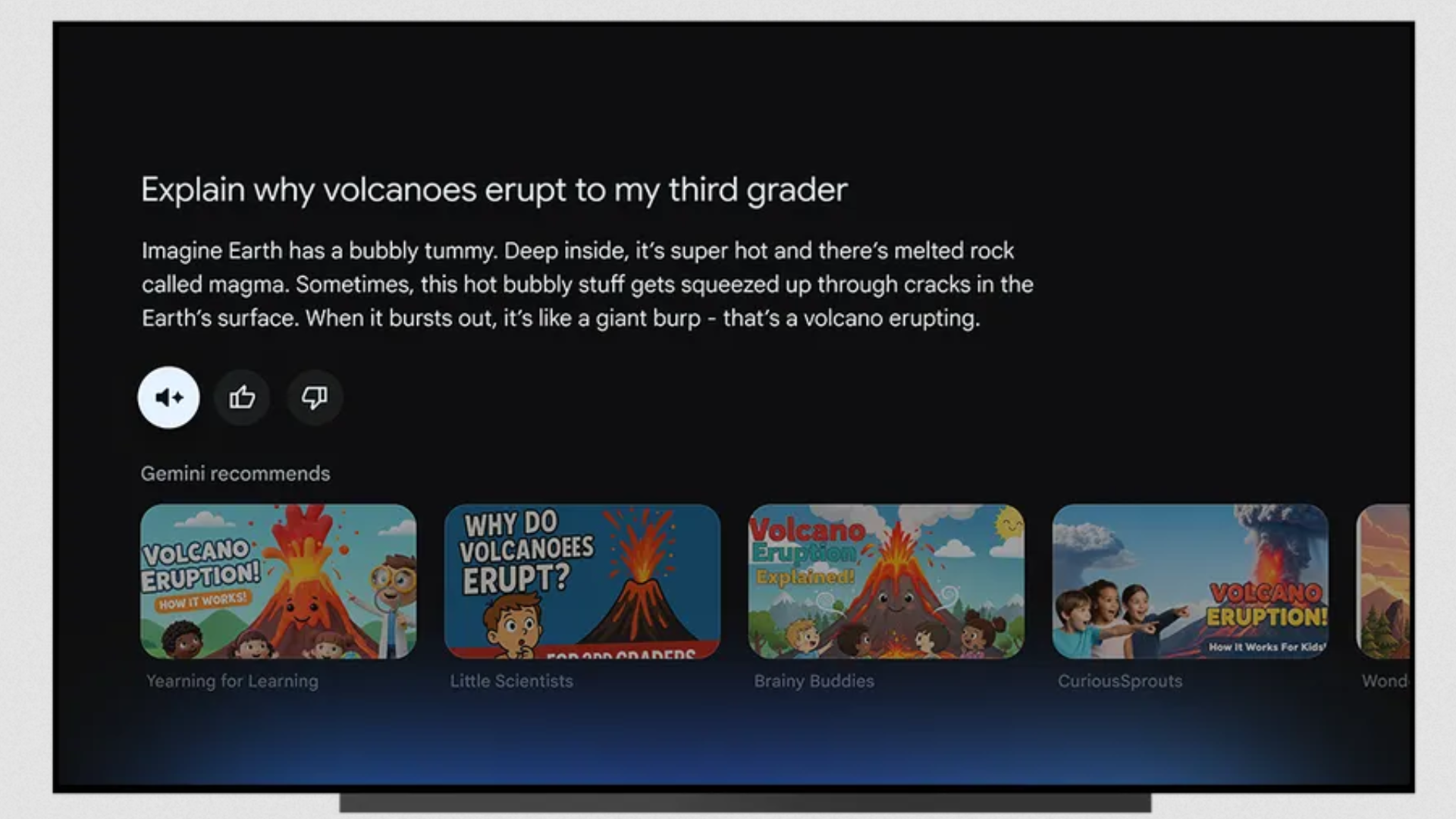 جمنی برای تلویزیون گوگل - بخش 6