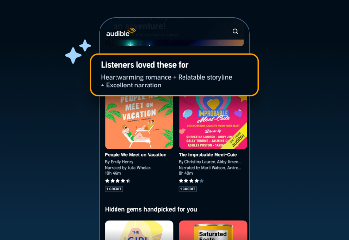 ویژگی یادگیری AI در Audible - بخش 4