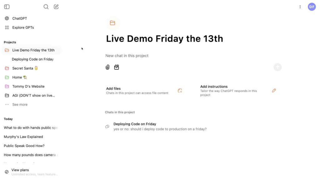 سه روش ارتقای روزمرگی با قابلیت پروژه‌های رایگان ChatGPT