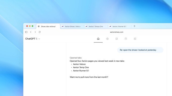 مرورگر مبتنی بر هوش مصنوعی