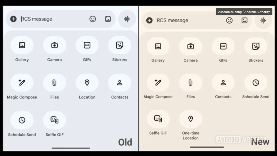 بهروزرسانی Google Messages