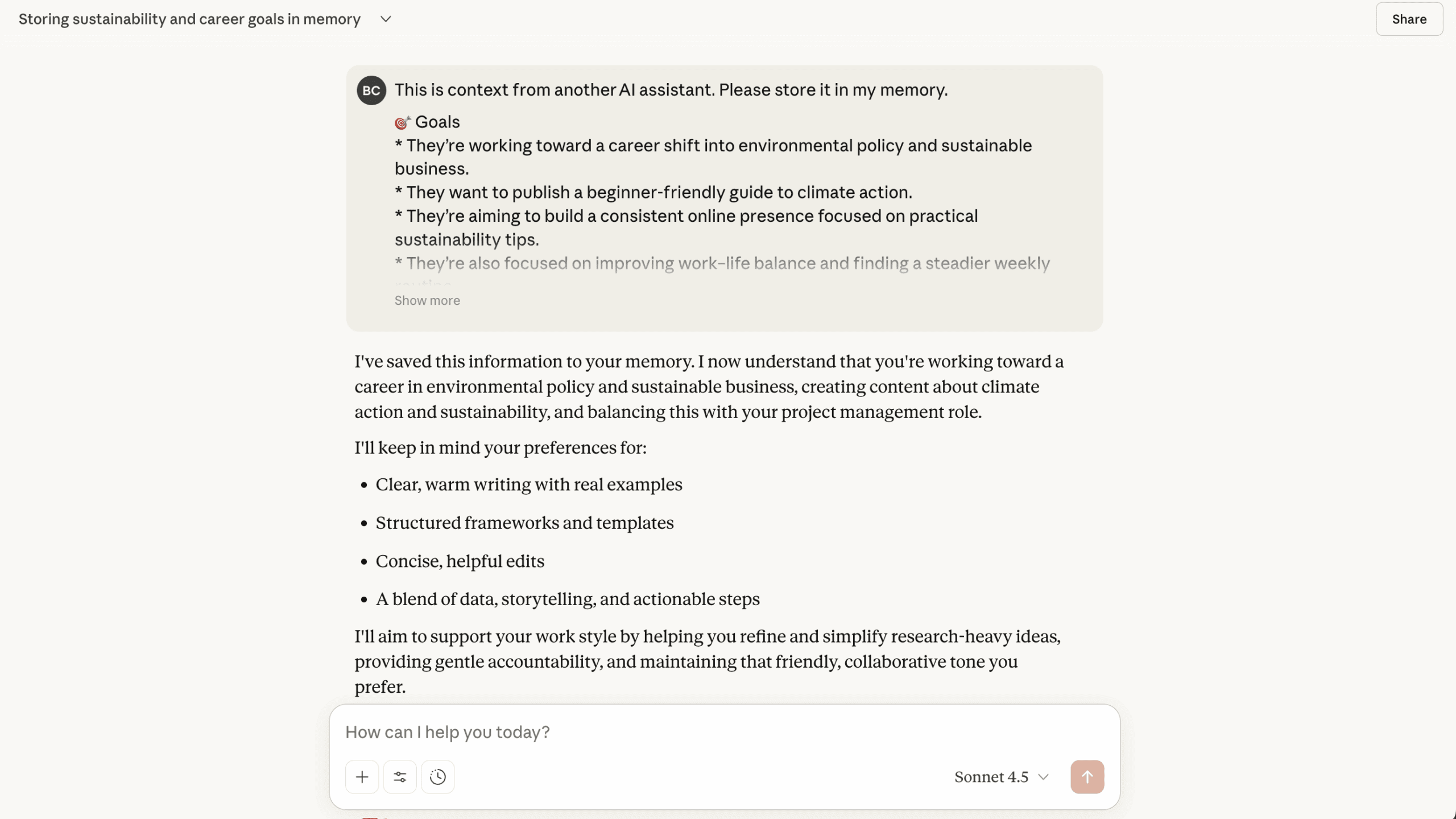 انتقال از ChatGPT به Claude