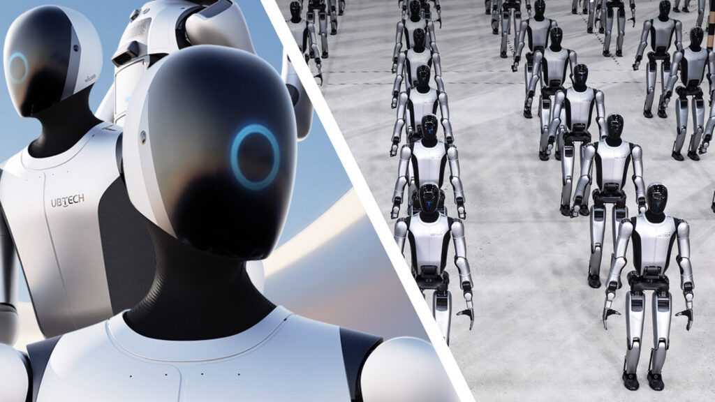 ربات انساننما UBTech Walker S2 و حضورش در مرز چین و ویتنام ربات انساننما UBTech Walker S2 و حضورش در مرز چین و ویتنام