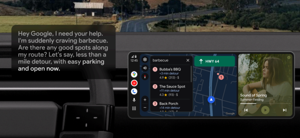 جیمنی در اندروید اتو: تحول جدید در تجربه رانندگی جیمنی در اندروید اتو: تحول جدید در تجربه رانندگی