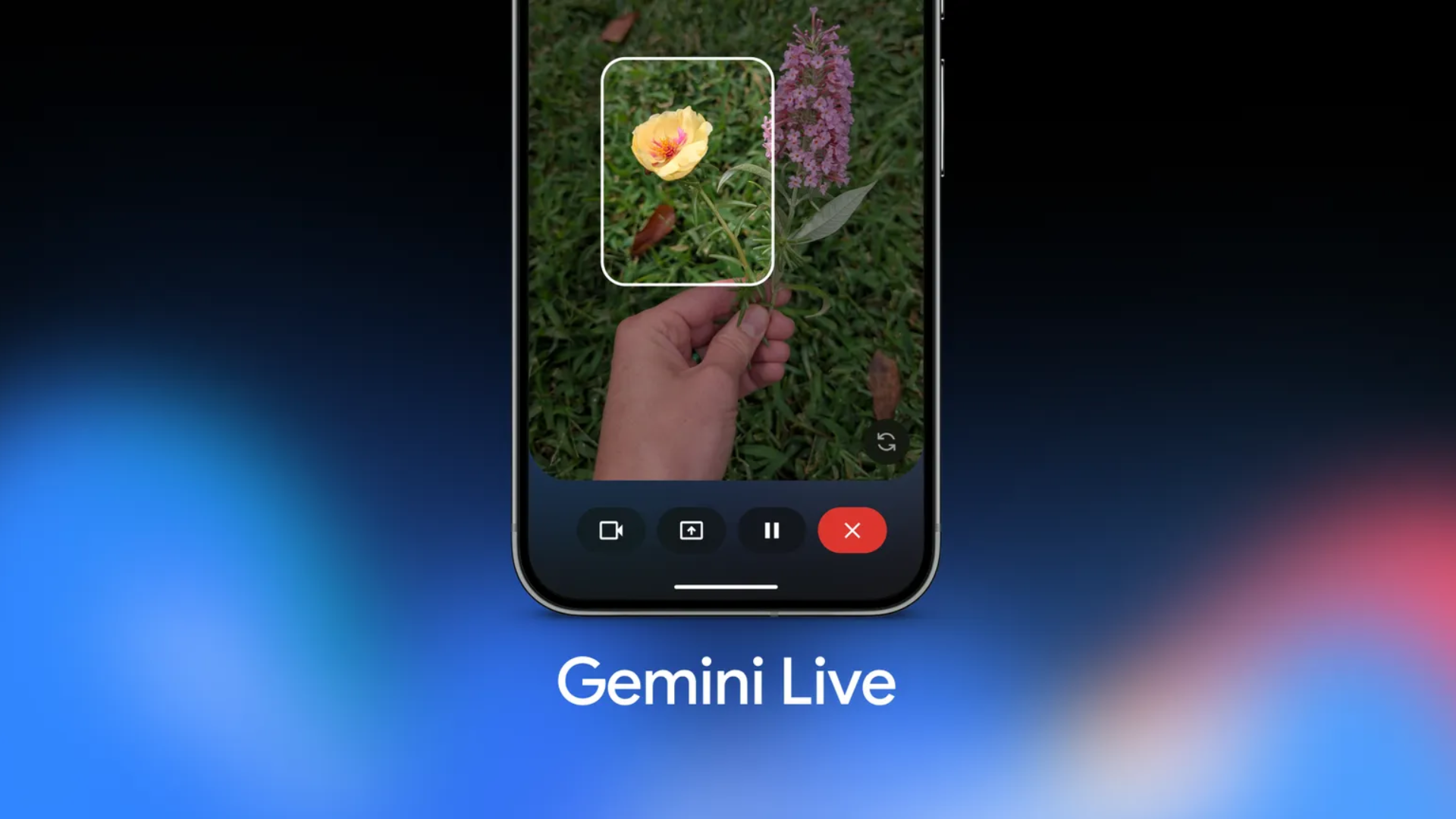 به‌روزرسانی Gemini Live