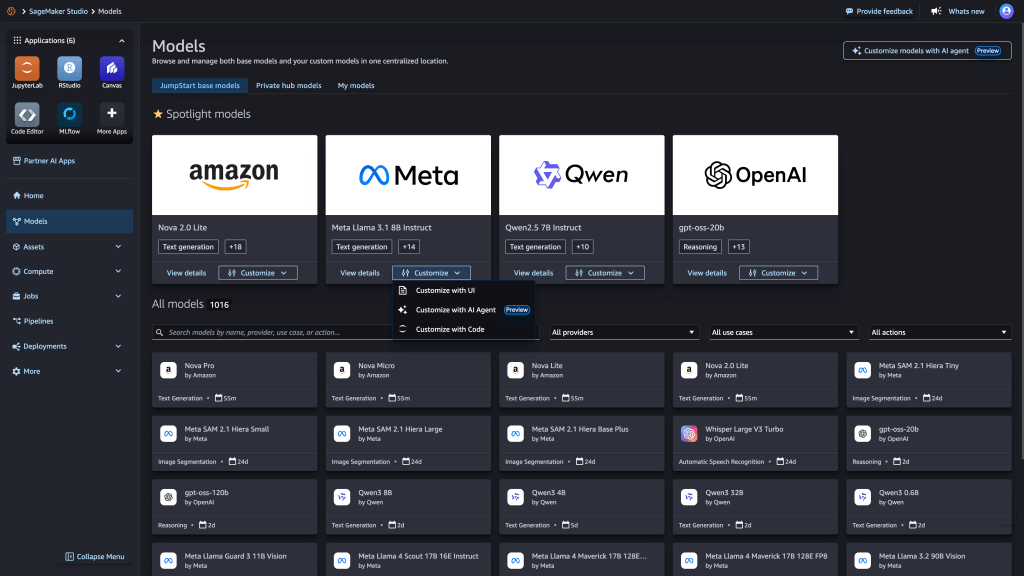 مدل های زبانی بزرگ سفارشی AWS: تحول در هوش مصنوعی مدل های زبانی بزرگ سفارشی AWS: تحول در هوش مصنوعی