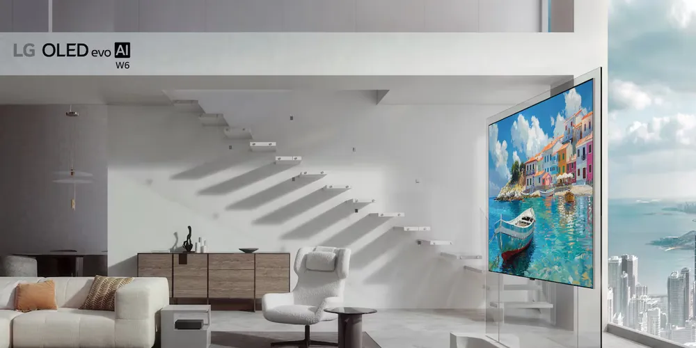 تلویزیون OLED evo W6 ال‌جی