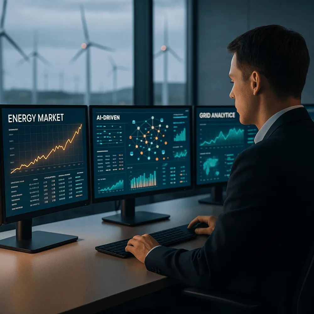 بازار برق هوشمند با هوش مصنوعی