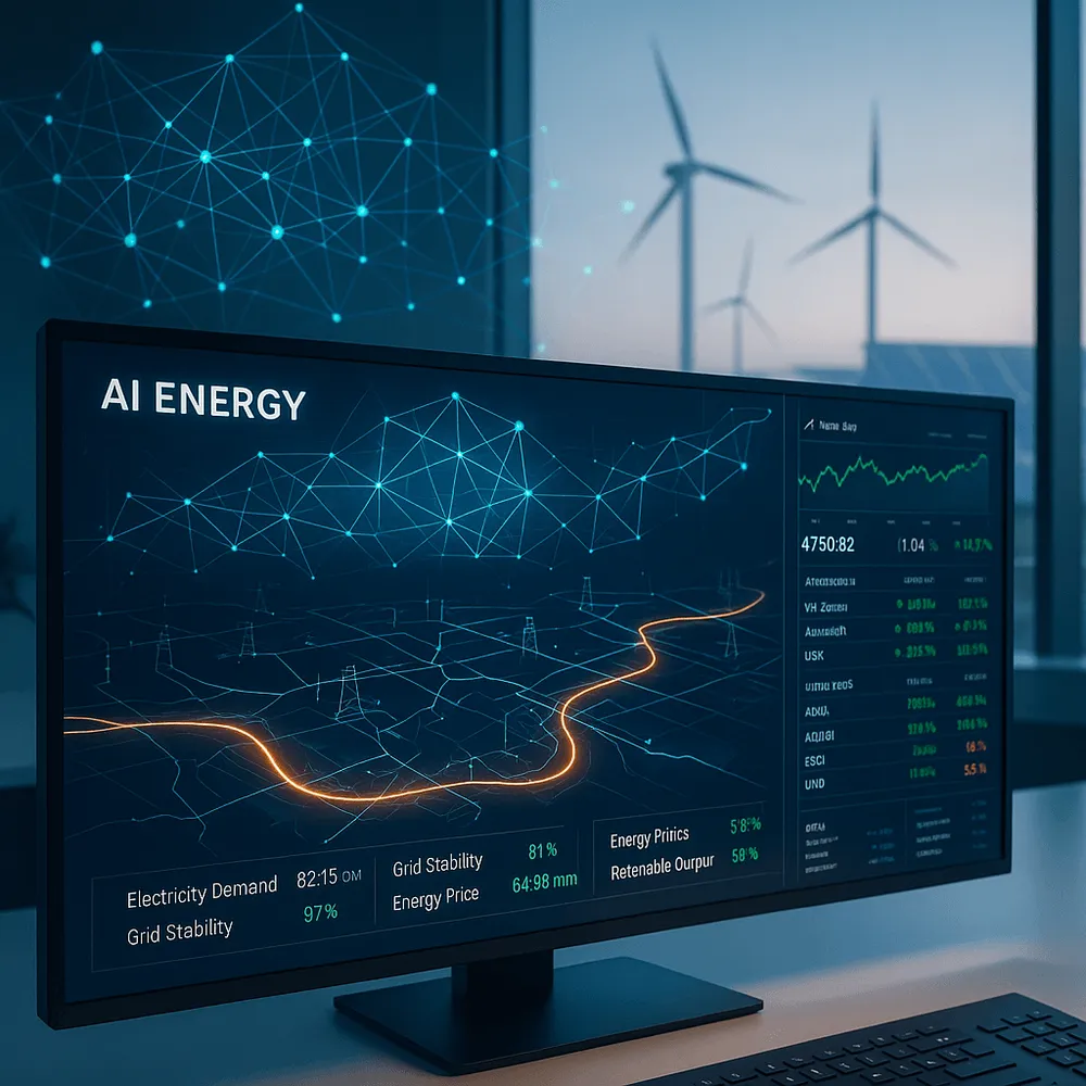 بازار برق هوشمند با هوش مصنوعی