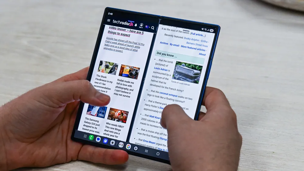 گالکسی Z فولد 7: تخفیف ویژه و مقایسه با گالکسی S26 اولترا